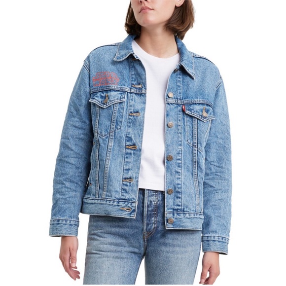Levi’s Star Wars Jean Jacket • Levi's R2-D2 Jacket - Picture 7 of 8